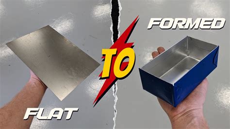 best way to make a sheet metal box water proof|sheet metal box steps.